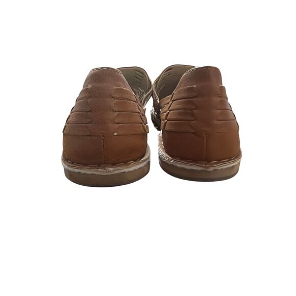 Angel Steps Women's Mexican Huaraches Brown Flat Sandals Size 10 Wide - Picture 5 of 7